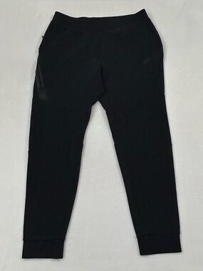 Nike Black Athletic Straight Leg Sweat Pants Joggers Men’s Size Medium 32 Waist